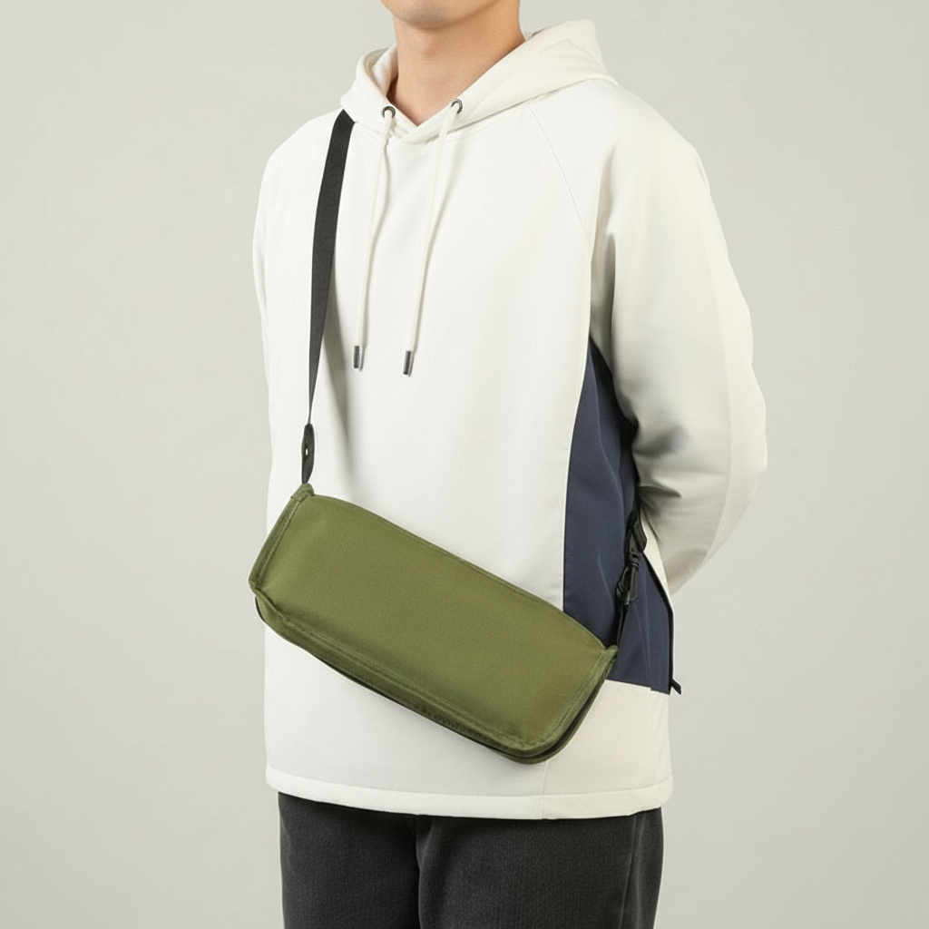 Portable Folding Chair Backpack – Outdoor Leisure Handbag