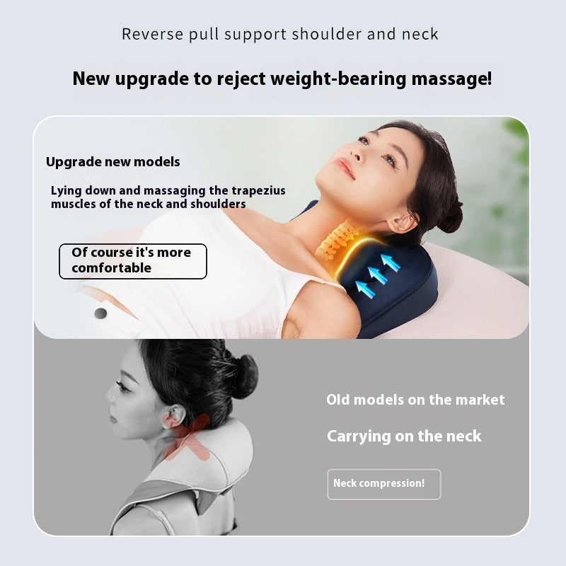 Neck & Trapezius Massager – Kneading Waist Pain Relief Device