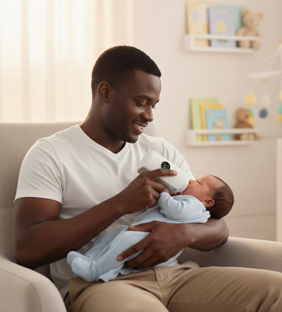 Portable Wireless Baby Bottle Warmer – USB Rechargeable Milk Heating Bag