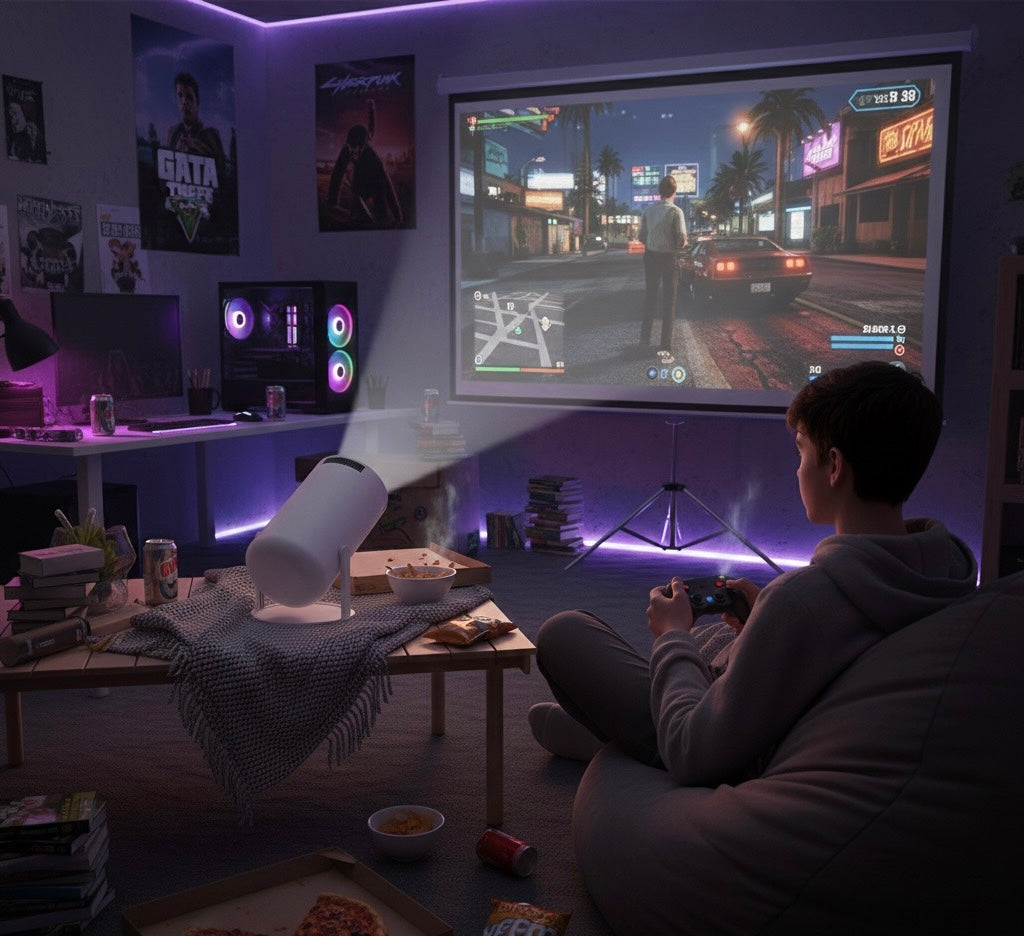 Portable Home Video Projector