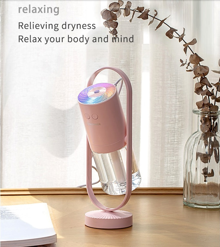 Magic Shadow Humidifier – USB Ultrasonic Diffuser & Night Light