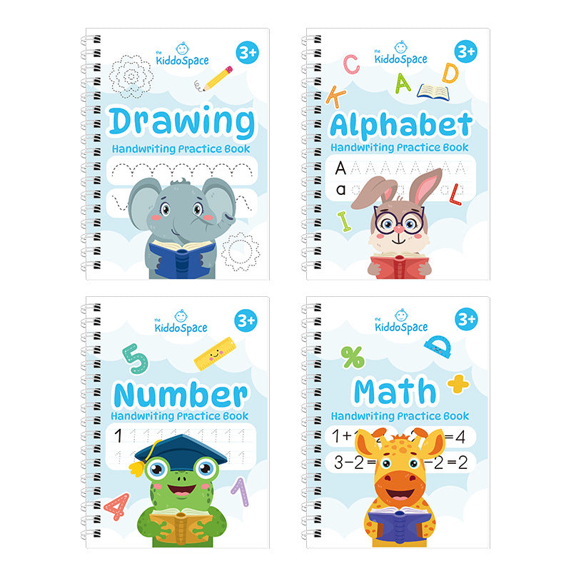 Calligraphy Practice Board – Training Book with Hard-Tipped Pen