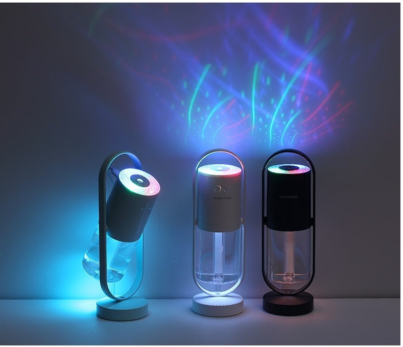 Magic Shadow Humidifier – USB Ultrasonic Diffuser & Night Light