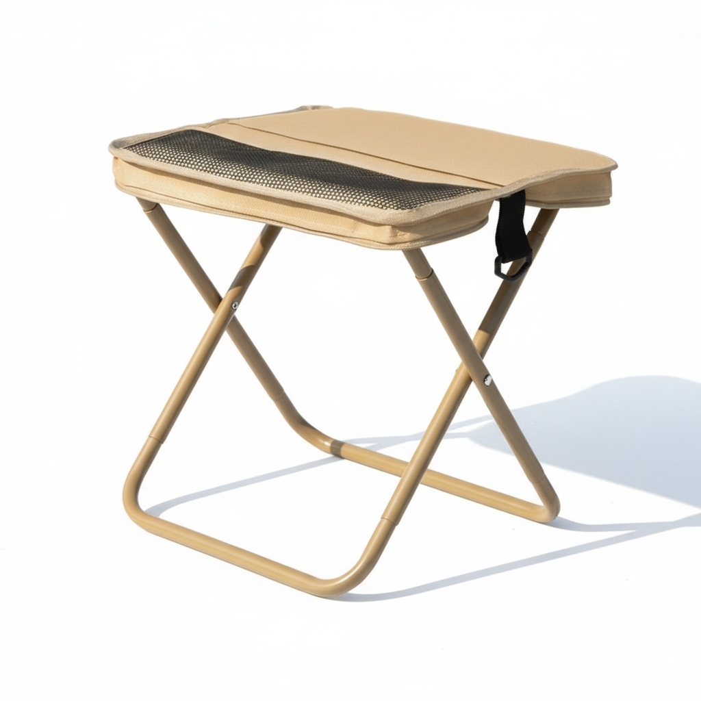 Portable Folding Chair Backpack – Outdoor Leisure Handbag