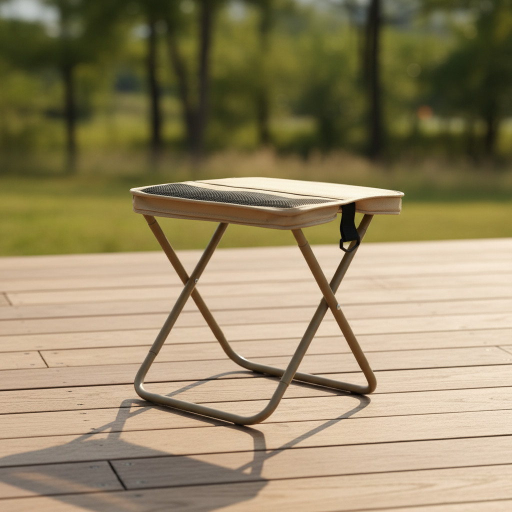 Portable Folding Chair Backpack – Outdoor Leisure Handbag