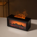 3D Fireplace Aroma Diffuser – Home & Desk Decoration