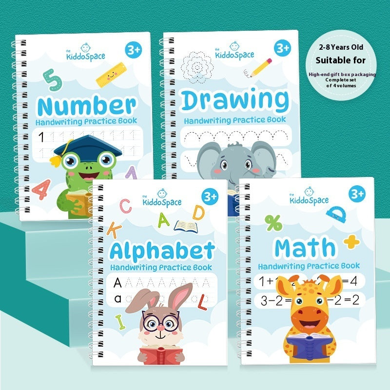 Calligraphy Practice Board – Training Book with Hard-Tipped Pen