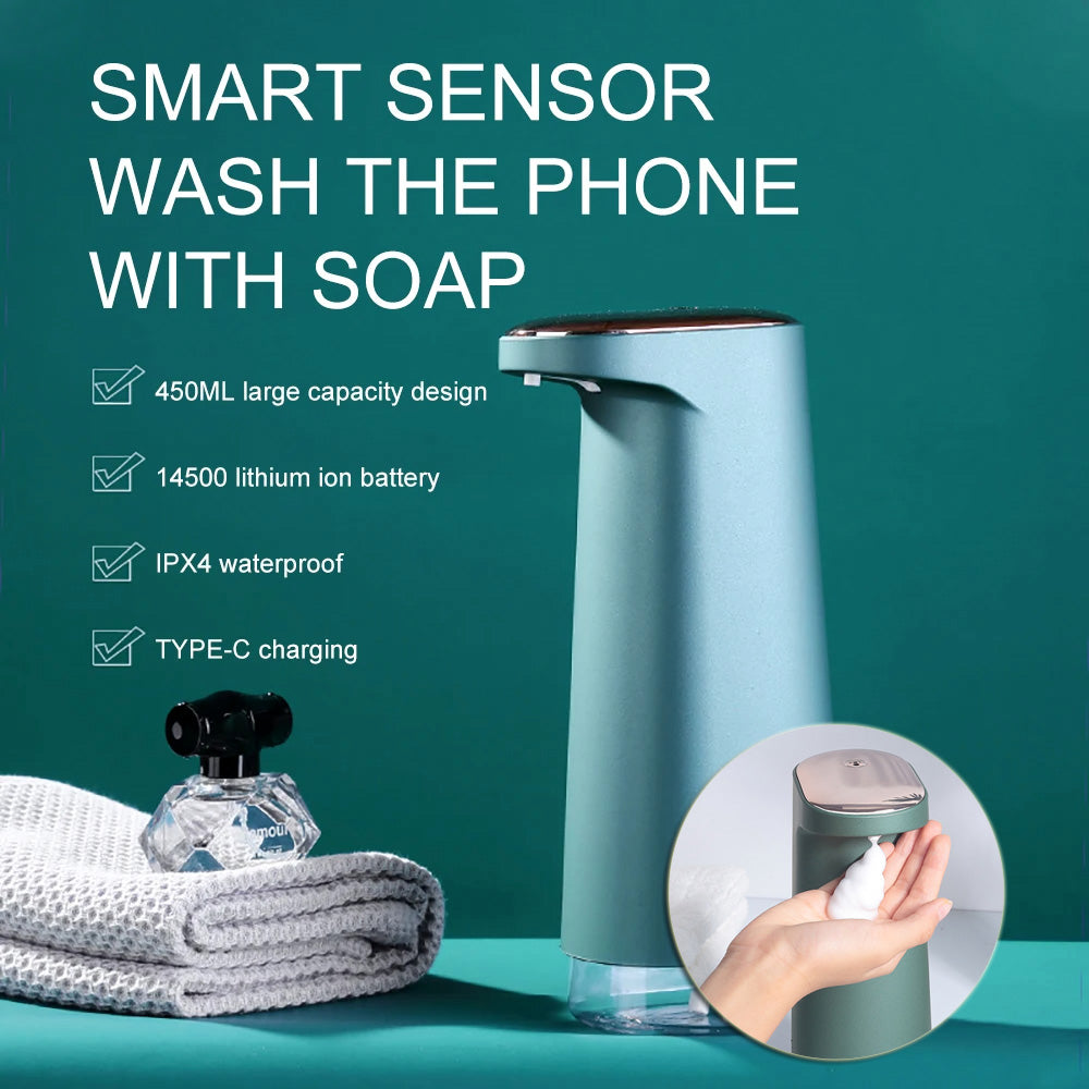Touchless Foam Soap Dispenser – Smart Handwashing Device