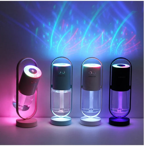 Magic Shadow Humidifier – USB Ultrasonic Diffuser & Night Light