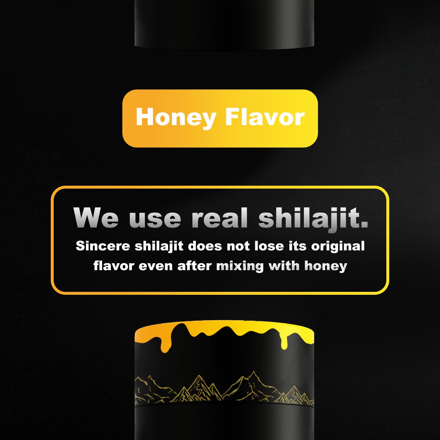 Himalayan Shilajit Honey Sticks – Energy Boost Dietary Supplement (30 Sticks)