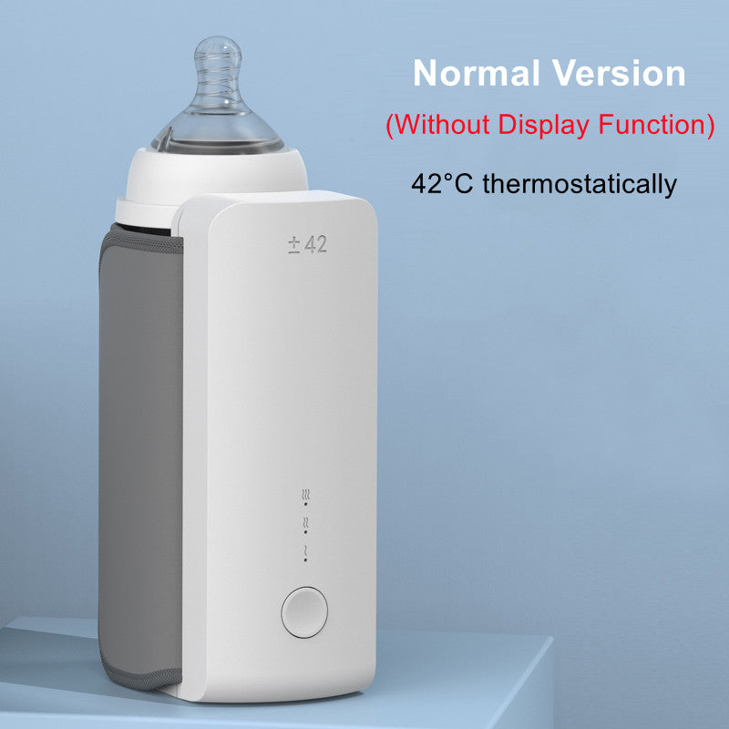 Portable Wireless Baby Bottle Warmer – USB Rechargeable Milk Heating Bag