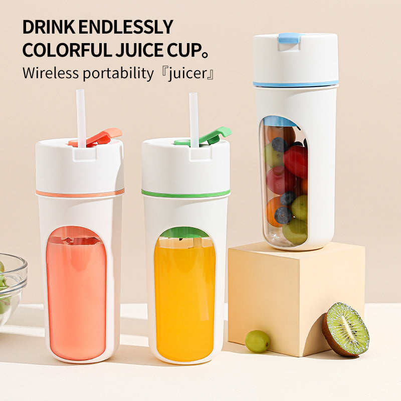 Portable Electric Juicer – USB Wireless Blender & Fruit Squeezer
