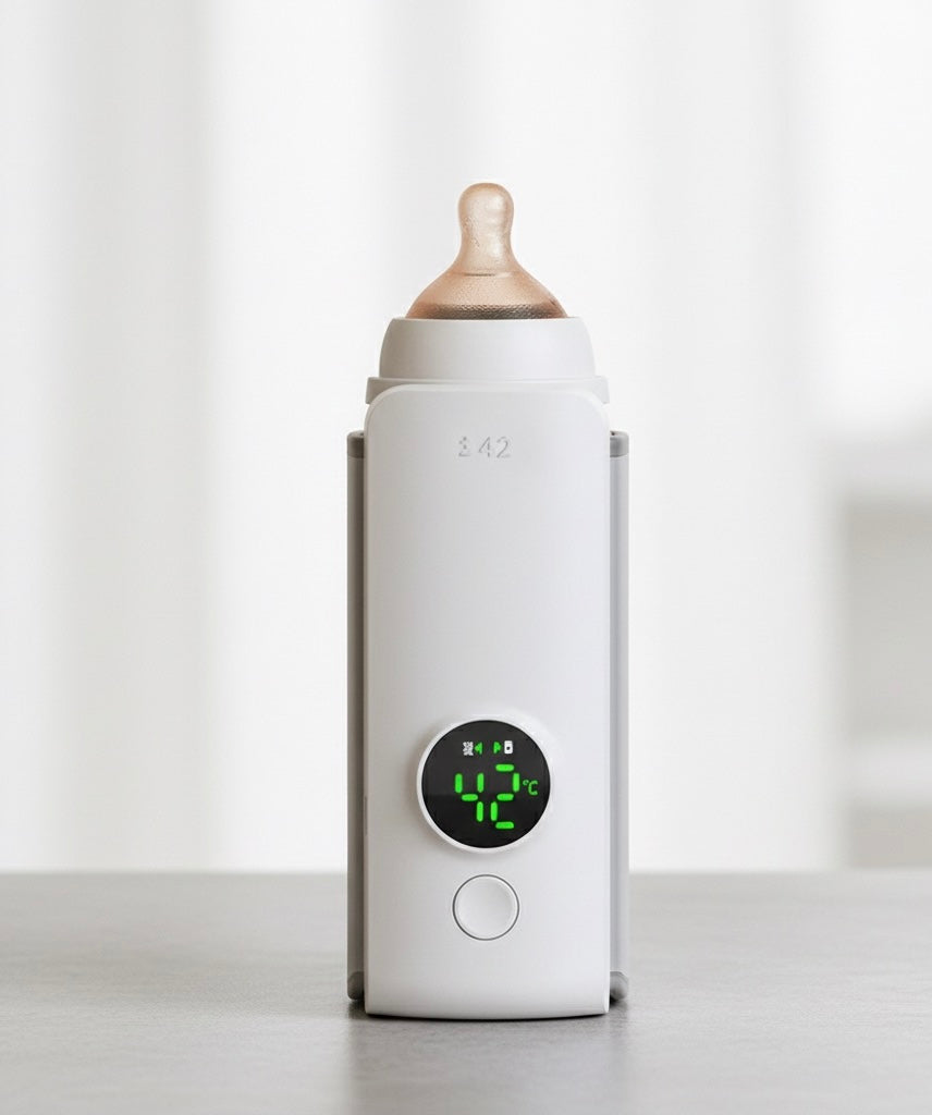 Portable Wireless Baby Bottle Warmer – USB Rechargeable Milk Heating Bag