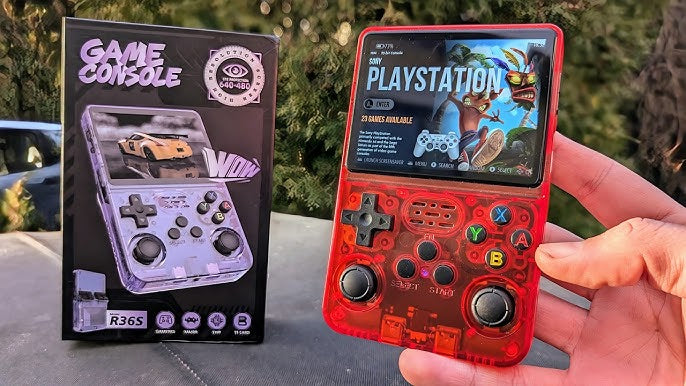 R36S Retro Handheld Console 128GB 3.5”HD