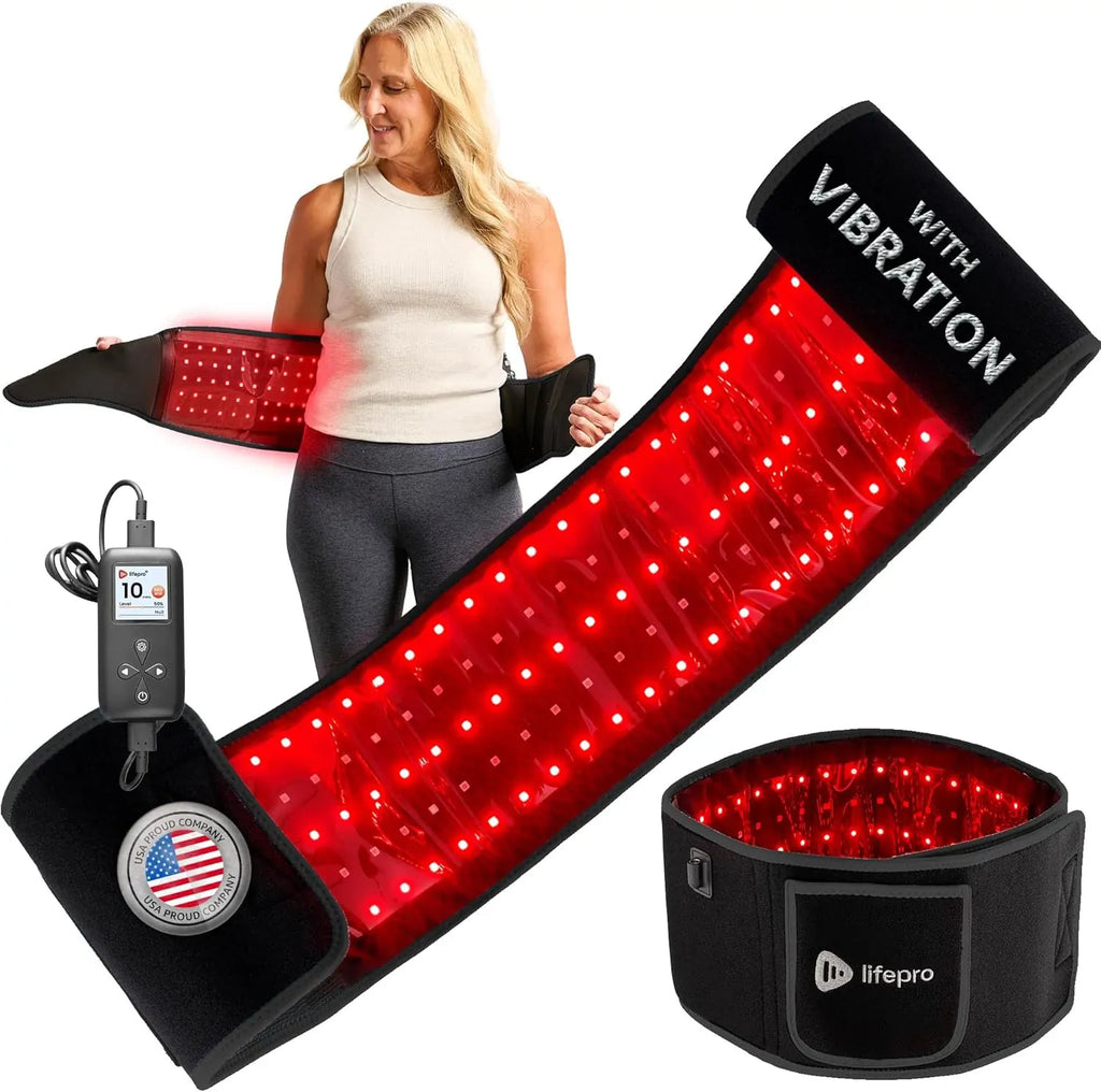 Red Light Therapy Belt – Waist Pain & Muscle Relief