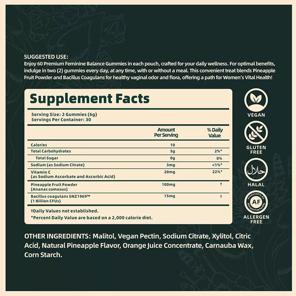 Women’s Hormone & Health Gummies – 60 Gummies