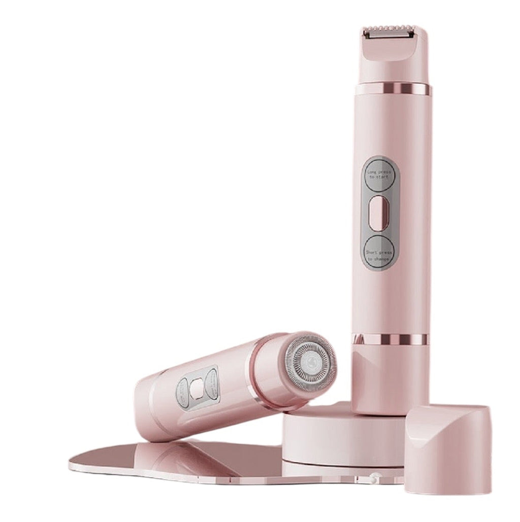 Women’s Painless Hair Trimmer – Dual-Head Epilator for Legs & Lips