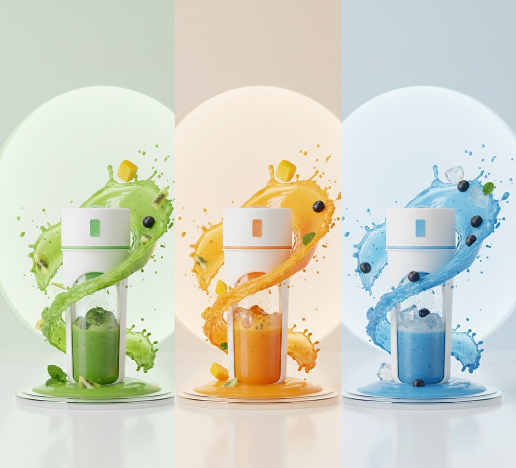 Portable Electric Juicer – USB Wireless Blender & Fruit Squeezer