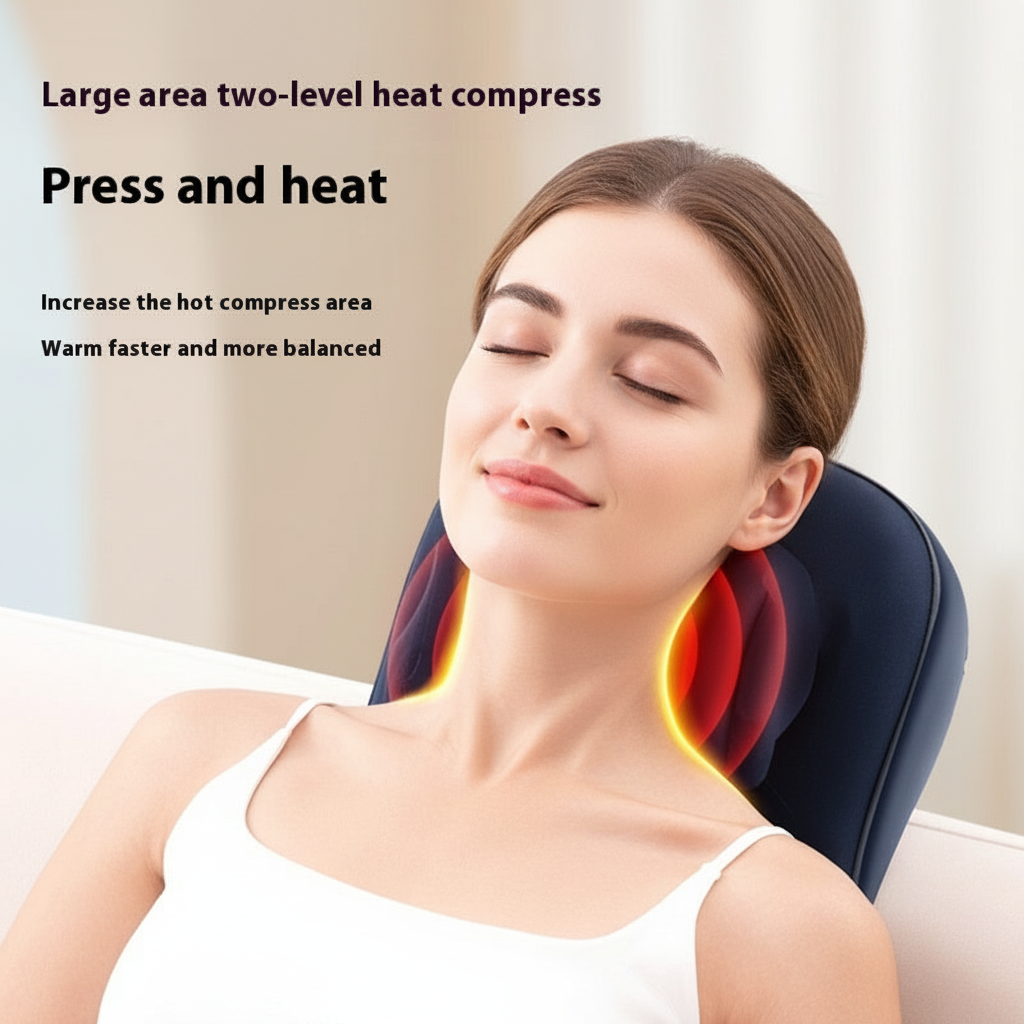 Neck & Trapezius Massager – Kneading Waist Pain Relief Device