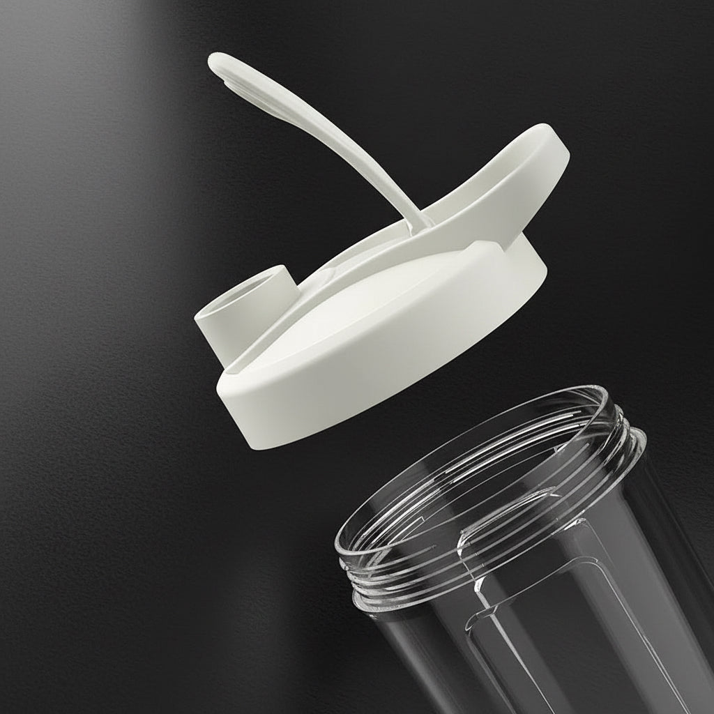 Electric Protein Shaker – 400ml / 14oz Portable Mixer Bottle