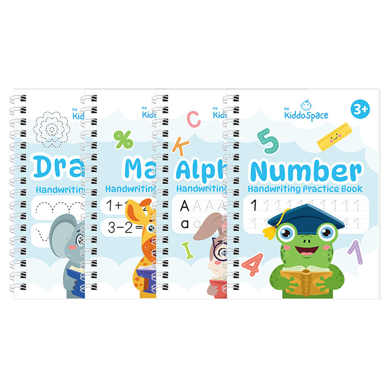 Calligraphy Practice Board – Training Book with Hard-Tipped Pen