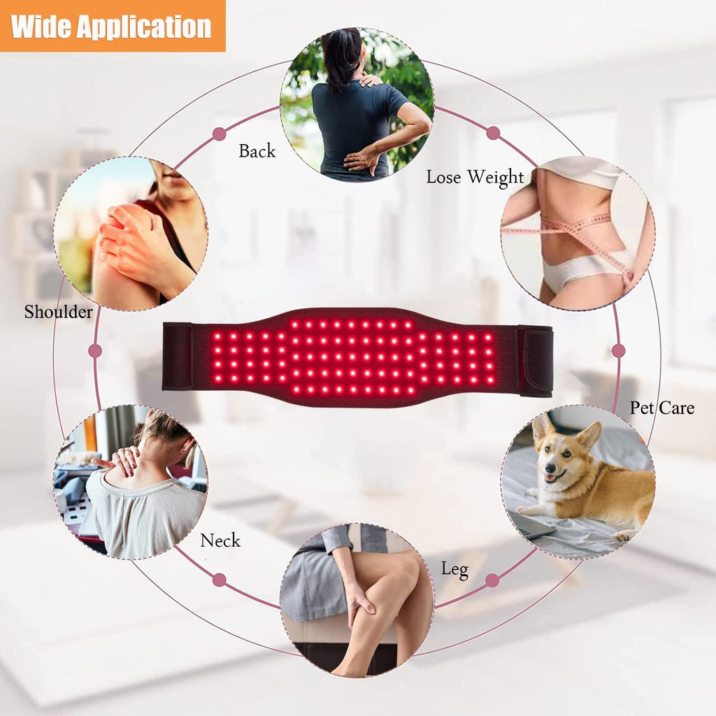 Red Light Therapy Belt – Waist Pain & Muscle Relief